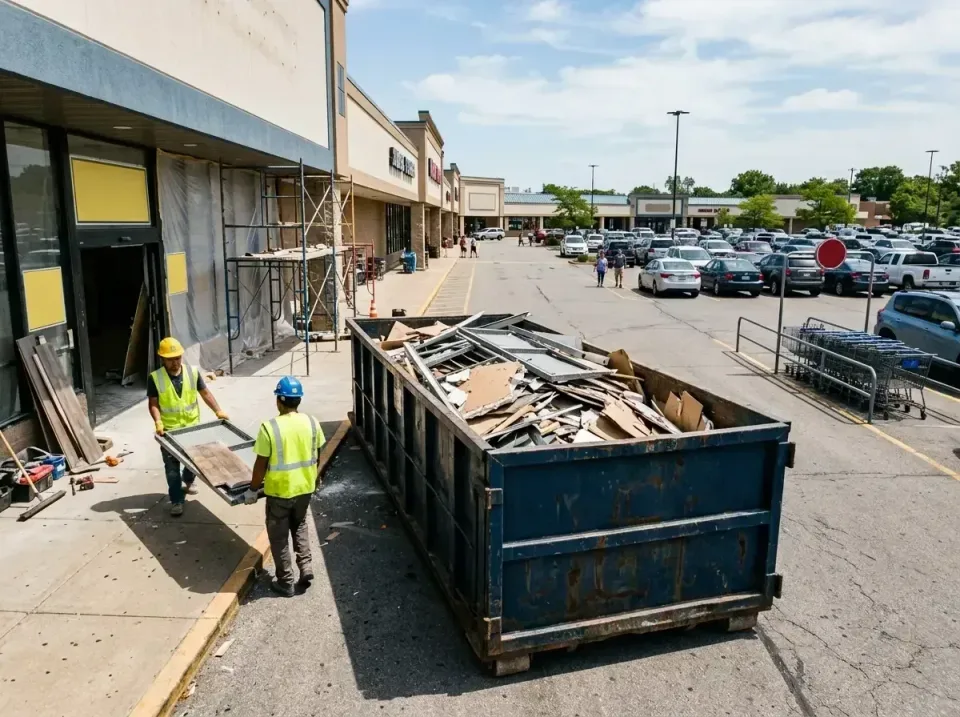 retail-store-renovation-debris-003 — frequently asked questions, Roll-off Dumpster Rentals in Glencoe, IL